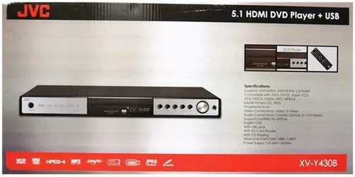 Vista 4 de JVC Reproductor de DVD XV-Y430B