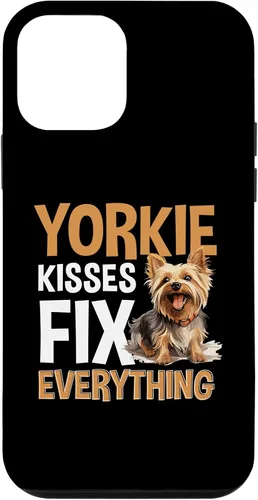 Vista 16 de Funda para iPhone 13 Pro Max Yorkshire Terrier Dog Yorkie - Yorkie kisses arreglar todo