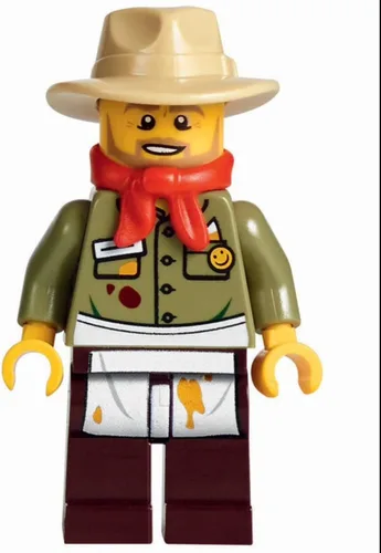 Vista 2 de LEGO Ninjago: Jesper Minifigure Loose Ninjago exclusivo para el set 70751