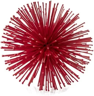 Vista 12 de Modern Day Accents 5387 Erizo Urchin XS Esfera Negra Juego de 2, 4 pulgadas de D