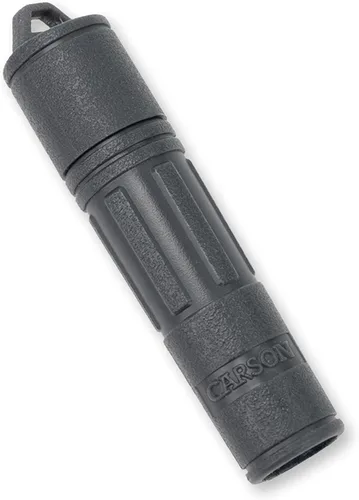 Vista 3 de Carson Limpiador de lentes compacto reutilizable serie C6 con fórmula de limpieza de nano partículas secas con punta redonda de 0.512 in y cepillo