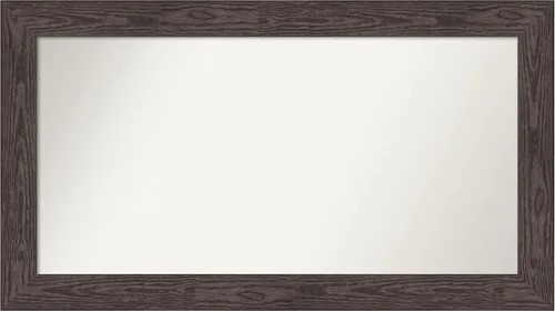 Vista 19 de Amanti Art Espejo personalizado, espejo de baño negro puente, espejo de pared o espejo de tocador de baño sobre el fregadero (26 x 26 pulgadas)