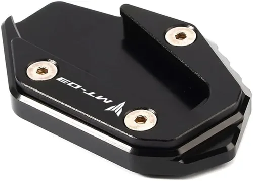 Vista 5 de Accesorios de motocicleta con soporte lateral para Yamaha MT03 MT 03 2016 2017 2018 2019 2020 placa de extensión de soporte