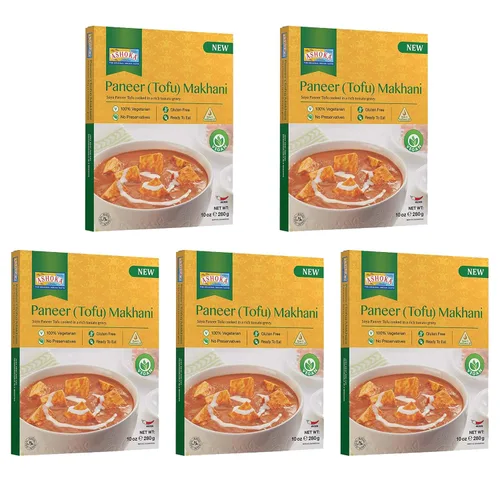 Vista 12 de Ashoka Comidas sin gluten, listas para microondas, veganas con granos negros y frijoles, comidas para calentar y servir, todas naturales Delhi Dal