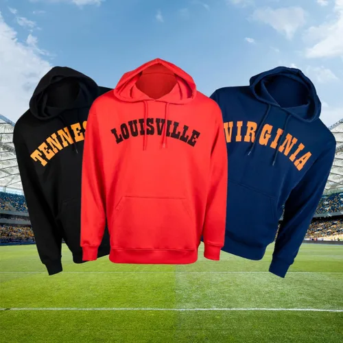 Vista 4 de Sudadera con capucha unisex College Team