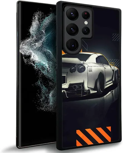 Vista 9 de Funda compatible con Samsung Galaxy S23 Ultra, fundas de teléfono de fútbol americano para hombres y mujeres, goma de silicona suave completa