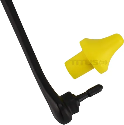 Vista 3 de TITUS Tapones reutilizables para los oídos con banda en U y protección contra el ruido auditivo