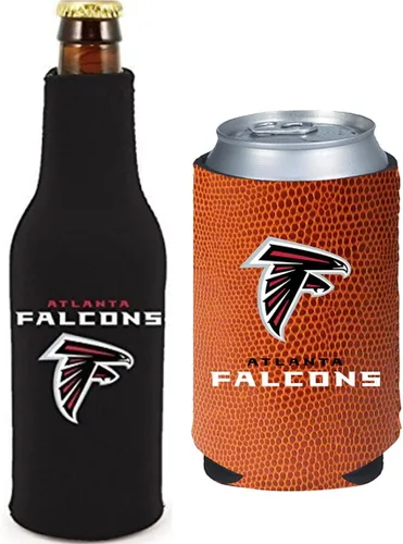 Vista 78 de Soporte aislante para latas y botellas de fútbol americano enfriador de bebidas Huggie (Nueva Orleans (Saints) - Negro) Nueva Orleans (Santos)