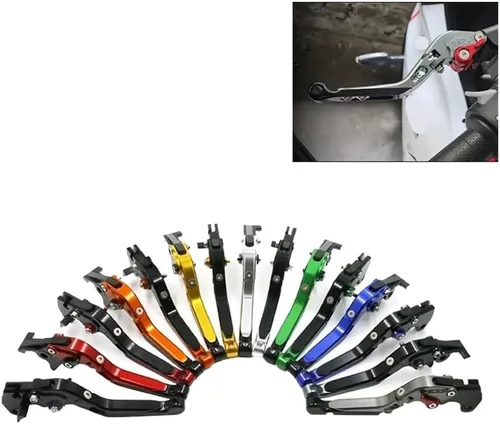 Vista 2 de Motorcycle Brake Clutch Levers for Ya&maha FZ8 FZ-8 2011 2012 2013 2014 2015 2016-2020 Motorcycle Adjustable Folding Extendable Brake Clutch Levers