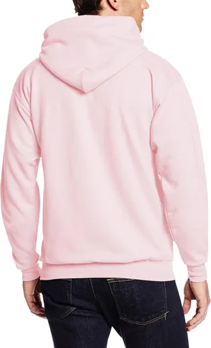 Vista 2 de Hanes Sudadera con capucha Ecosmart para hombre, sudadera de forro polar de peso medio, sudadera con capucha para hombre