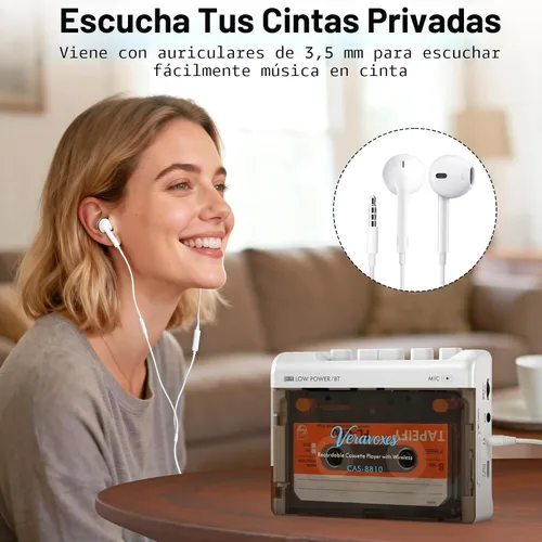 Vista 3 de Grabadora portátil con Bluetooth