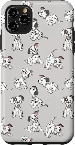 Vista 13 de Disney Classic 101 Dalmatians Puppies - Carcasa para iPhone 17, color gris