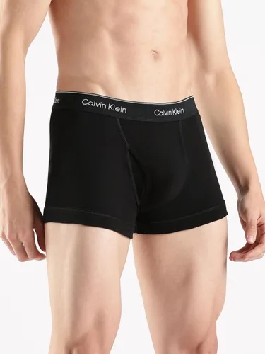 Vista 3 de Calvin Klein - Maletero de algodón clásico para hombre, paquete de 3