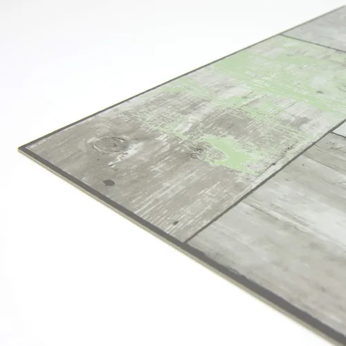 Vista 3 de FloorPops FP3290 Azulejos de suelo adhesivos Boardwalk, color gris