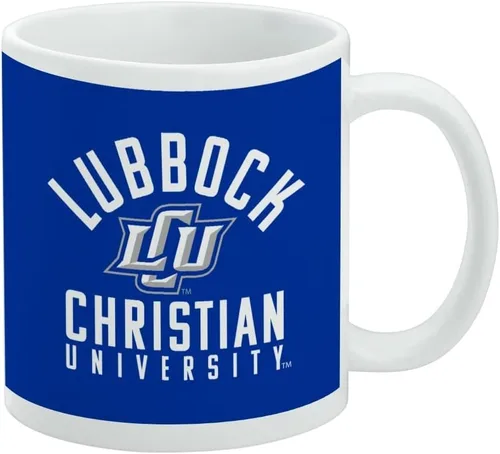 Vista 220 de Abilene Christian Wildcat Taza de café de cerámica, tazas de regalo novedosas para café, té y bebidas calientes, 11 onzas, color blanco