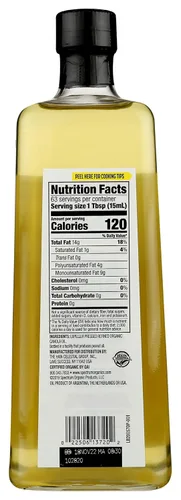 Vista 2 de Spectrum Naturals Aceite de canola refinado orgánico, 32 oz