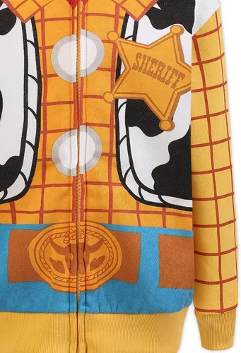 Vista 11 de Disney Toy Story Woody or Buzz Lightyear - Sudadera con capucha y cremallera para niños pequeños