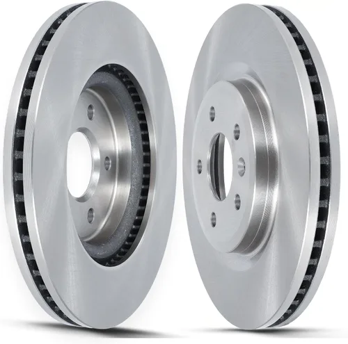 Vista 28 de SCITOO Rotores de freno trasero para Honda para CR-V 2002-2004 Frenos de disco perforados y ranurados Rotores de reemplazo: 31304