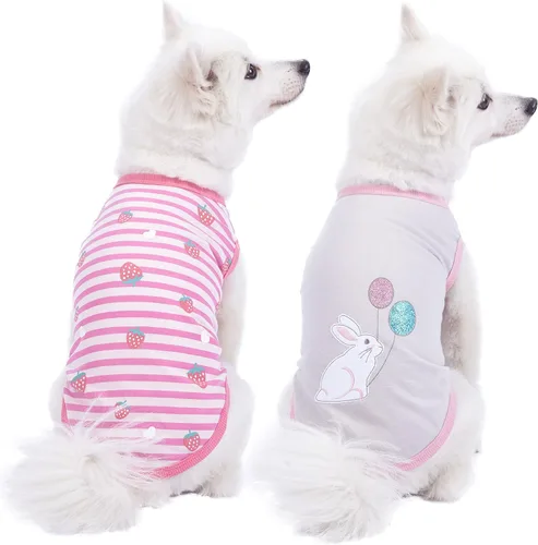 Vista 14 de Blueberry Pet - Más de 10 patrones de la colección floral – collares de perro, arneses, correas, vestidos-arnés o juguetes Rosa (Lovely Pink)