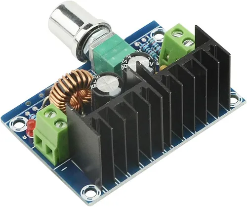 Vista 5 de 2 unids 5A Dc-Dc Buck Módulo Convertidor Max 8A 200W 4-40V a 1.25-36V XL4016E1 DC Regulador Conversor de corriente constante para carga o módulo