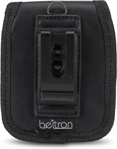 Vista 5 de BELTRON Funda de piel compatible con Motorola RAZR+ 2025 2024 2023, Samsung Galaxy Z Flip 7/6/5/4/3 con trabilla de cinturón resistente, clip