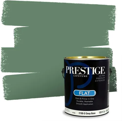 Vista 124 de Prestige Paints - 2 en 1, pintura base y pintura de exterior, E100-N-735BM