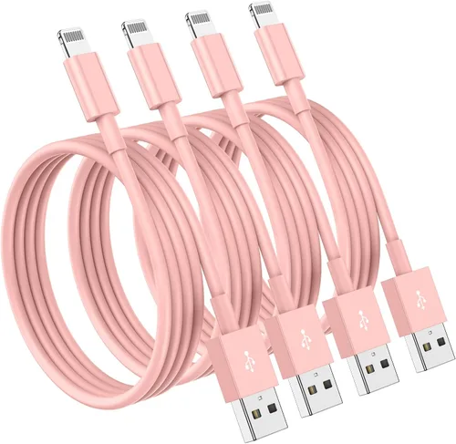 Vista 13 de Susnwere Cable de carga extra largo para iPhone de 15 pies, [certificado Apple MFi], cable USB a Lightning de 15 pies, cable de carga rápida
