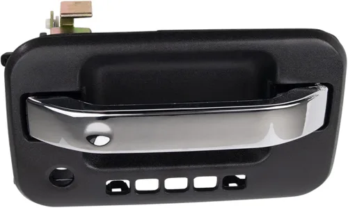 Vista 196 de TRQ Manija de puerta exterior delantera derecha cromada para el lado del pasajero compatible con Dodge Durango Jeep Grand Cherokee 2011-2021