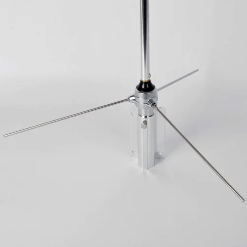 Vista 5 de HYS Radio móvil UHF de 100 vatios de frecuencia alterable Antena móvil de aleación de aluminio para 350-500 Mhz dispositivo repetidor Motorola