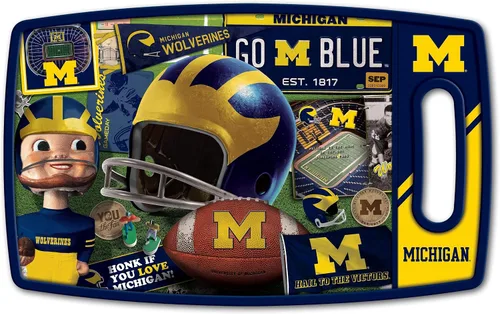 Vista 16 de YouTheFan NCAA Retro Series Tabla de cortar