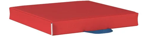 Vista 4 de ECR4Kids SoftZone - Cojines de suelo, cuadrados, asientos flexibles, surtidos, 6 piezas