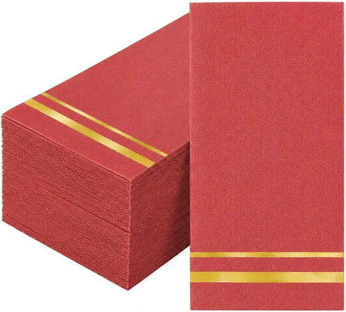 Vista 6 de BUCLA 400 servilletas de papel negro de 3 capas, servilletas negras desechables de alta calidad, suaves y absorbentes, para cocina, fiestas