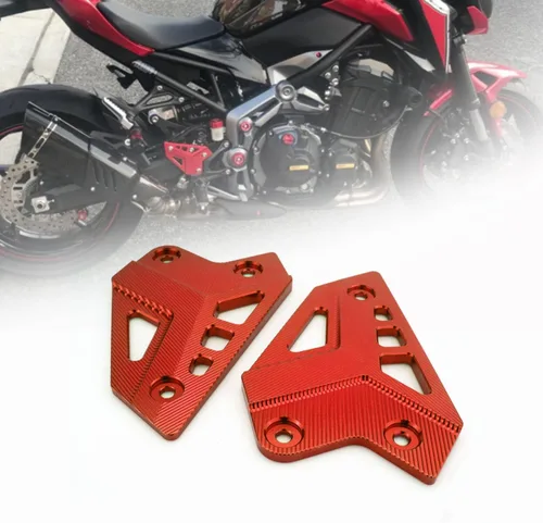 Vista 7 de Accesorios de aluminio CNC para motocicleta, reposapiés, juego trasero, estribera, placas de talón, protector para Kawa' Z900 2017-2022 2023