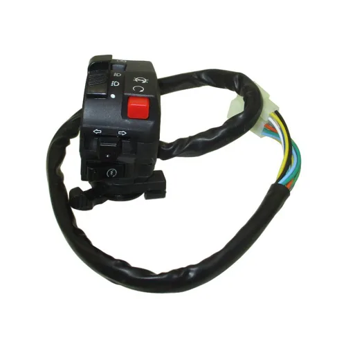 Vista 5 de Conjunto de interruptor de control de mango de 12 cables de 5 funciones con palanca de estrangulador para cuatrimoto chino de 4 ruedas ATV 110cc