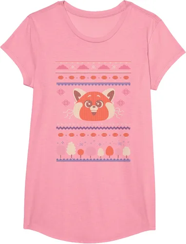Vista 10 de Disney and Pixar's Turning Red Panda - Suéter feo de Navidad, Negro, S
