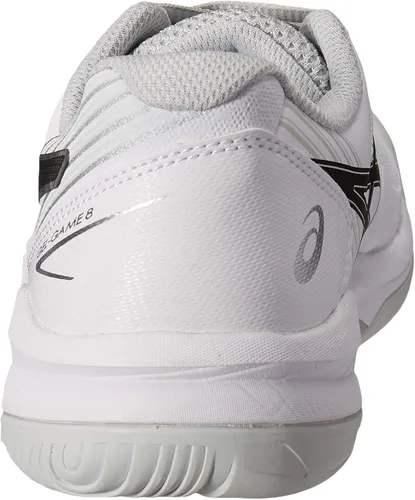 Vista 3 de ASICS Tenis Gel-Game 8 para mujer, BlancoNegro