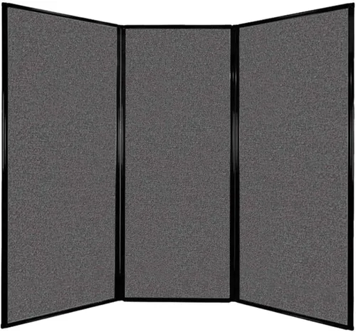 Vista 7 de Versare Panel plegable de pantalla de privacidad Partición de pared duradera Divisor de habitación portátil ligero Apegable Paneles de tela