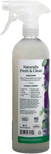 Vista 9 de Absolute Green Spray limpiador multiusos, no tóxico, cocina, baño, encimera, vidrio, inoxidable, seguro para niños y mascotas, aroma natural