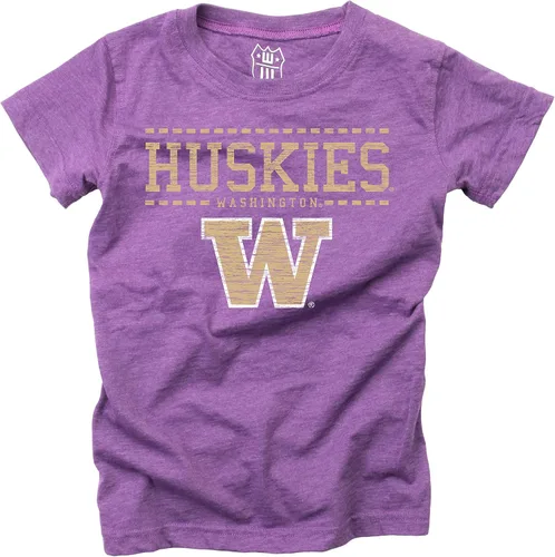 Vista 93 de Wes and Willy NCAA - Camiseta mezclada S/S para niñas