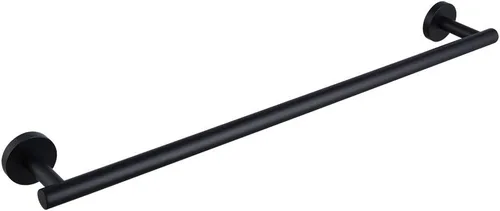 Vista 26 de kimzcn Toallero de mano negro mate de 9 pulgadas SUS 304 de acero inoxidable para montaje en pared de baño