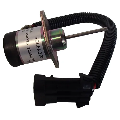 Vista 2 de RAParts 6691498 - Solenoide de apagado de combustible para Bobcat S130 S150 S160 S175 S185 S205 S450 3-pin connector, Fits Bobcat S16 S150 S160 S175