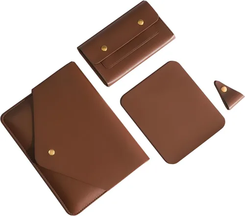 Vista 9 de Funda para tablet de 9.7 a 11 pulgadas compatible con iPad Pro 11, iPad 10th, Surface Go 3 10.5, iPad Air con bolsa pequeña, alfombrilla de mouse