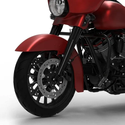 Vista 51 de HR3 Guardabarros delantero de whisky ámbar a juego compatible con Street Glide FLHX 2014 y Road Glide FLTRX 2016 (reemplazo para OEM)