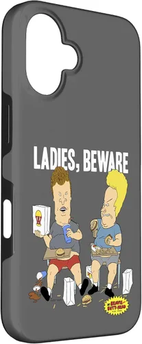 Vista 3 de iPhone 16 Beavis and Butt-Head Ladies Beware Case
