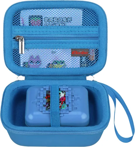 Vista 10 de Elonbo Estuche de transporte para Bitzee Digital Pet Interactivo Virtual Juguete, Mascotas Electrónicas Niños Juguetes Cubierta de Almacenamiento