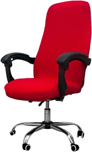 Vista 21 de Melaluxe Funda para silla de oficina con fundas para brazos - Funda elástica universal para silla de escritorio, fundas para silla de computadora