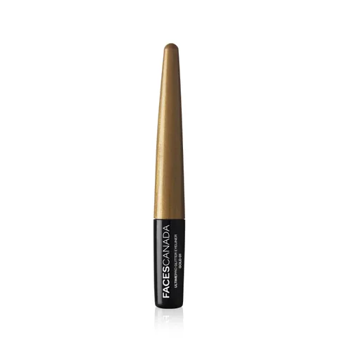 Vista 3 de FACESCANADA Ultime Pro Glitter Eyeliner Gold 01 0.1 fl oz Oro 01