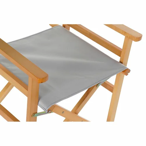 Vista 4 de Silla de Jardín DKD Home Decor Gris Natural Pino 56 x 48 x 87 cm (56 x 48 x 87 cm)