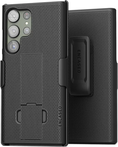 Vista 11 de Encased DuraClip - Funda para Samsung Galaxy S21 con clip para cinturón (2021), funda delgada con funda, color negro