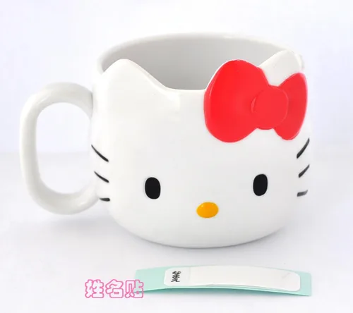 Vista 2 de SANRIO KD1 - Taza de resina, 1 unidad (paquete de 1), Hello Kitty